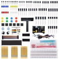 thumbnail image 1 of 52Pi Electronics Component Fun Kit with Power Supply Module, Breadboard, T-Type GPIO Extension Module, Jumper Wires, LED, Compatible with Arduino, Raspberry Pi,STM32,Orange Pi, Banana Pi, Rock Pi, 1 of 8