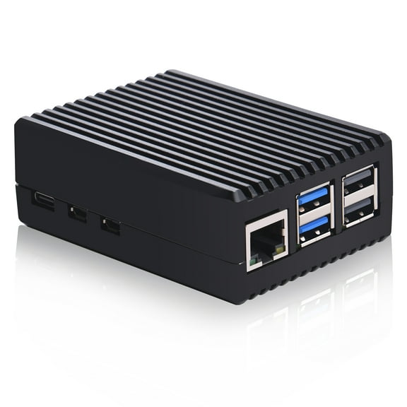 52Pi Raspberry Pi 5 Aluminum Passive Cooling Case, Aluminum Case for Raspberry Pi 5