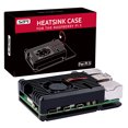 thumbnail image 1 of 52Pi Raspberry Pi 5 Case with Fan, Raspberry Pi 5 Armor Case with Fan for Raspberry Pi 5, 1 of 11