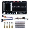 thumbnail image 1 of 52Pi Raspberry Pi Pico / Pico W Basic Starter Kit, Raspberry Pi Pico / Pico W BreadBoard Kit with Half-Size Breadboard, Jumper Wire Pack(Raspberry Pi Pico / Pico W Not Included), 1 of 7