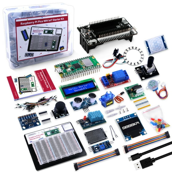 52Pi Raspberry Pi Pico W Ultimate Kit for Raspberry  MicroPython Programming