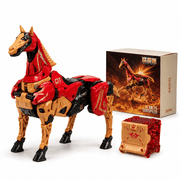 52TOYS BEASTBOX BB-75 GODSPEED Mecha Horse Transforming Figure, 5.5 in, Cube Collectible Toy
