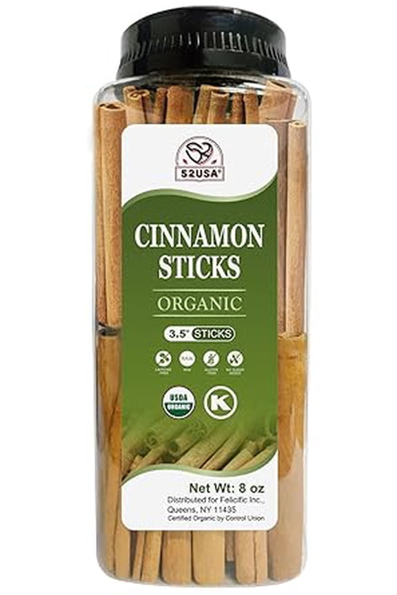 Organic Cinnamon sticks 8oz
