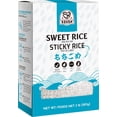 thumbnail image 1 of 52USA Sweet Sticky Rice 2 Pound (32 Ounce), Premium Glutinous Rice 907g (Pack of 1), Gluten-Free, Vegan, All Natural, White Rice, Rich in Fibers and Minerals, 1 of 9