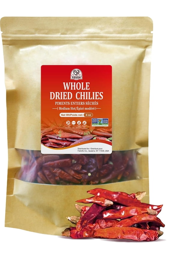 Whole Dried Chilies Medium Hot