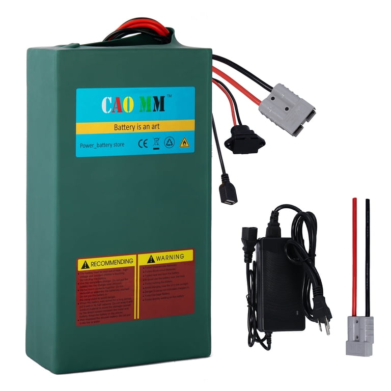 52V Ebike Battery 2000W 52V 20AH Lithium Battery with 5A Charger