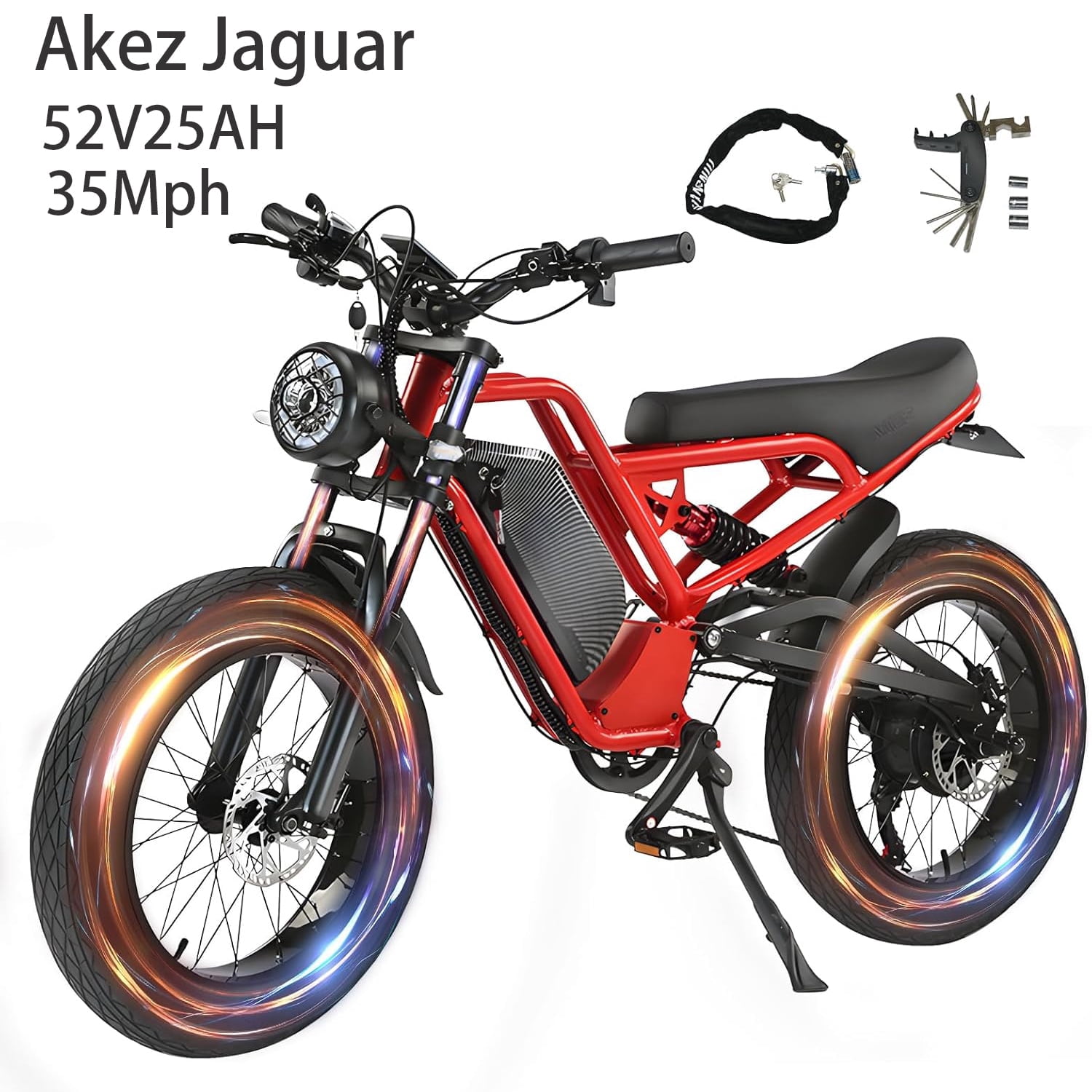 Up to 17 MPH & 30 Miles Long-Range AKEZ 36V 350W Kids Electric