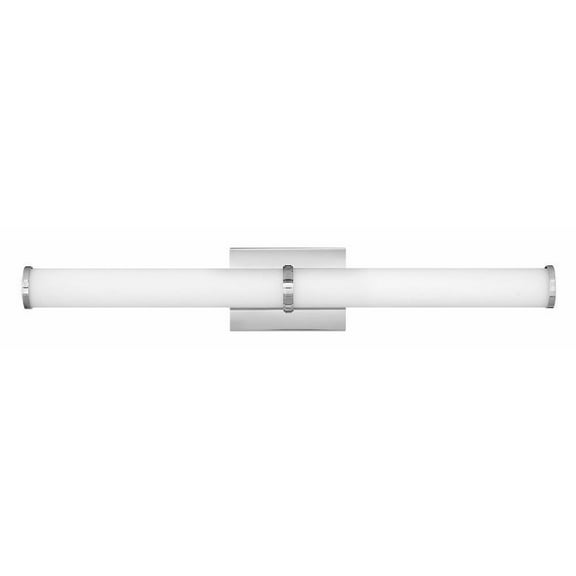 52W Led Large Bathroom Light Fixture in Modern-Industrial Style 32.25 inches Wide By 5.25 inches High-Chrome Finish Bailey Street Home 81-Bel-2333128