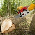 thumbnail image 1 of 52cc 2 Stroke Gas Powered Chainsaw 22 Inch Handhold Wood Cutter Chain Saw, 1 of 24