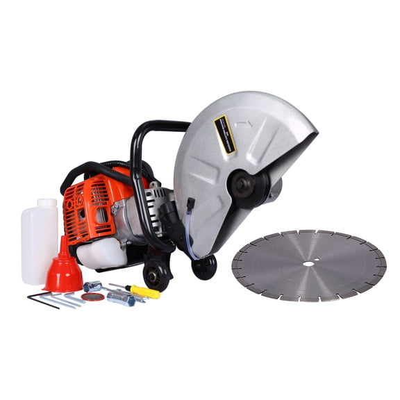 52cc 2 Stroke gas powered concrete Cut Off Saw Gasoline Grinder with blade,