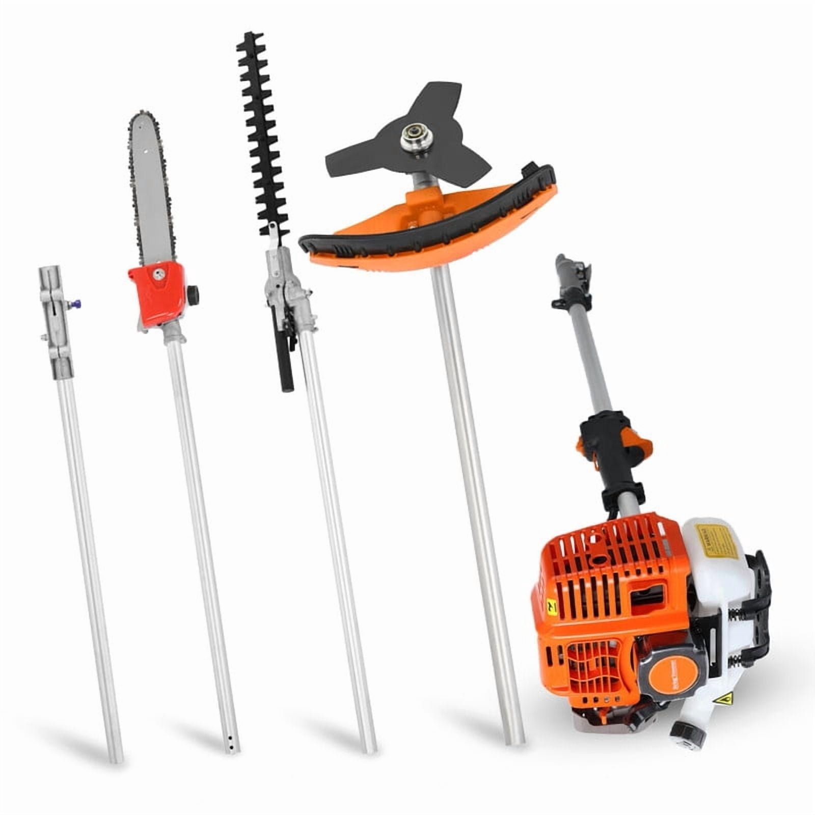 String Cut Machine 52cc 5-in-1 Multi-Functional Trimming Tool,Gas Hedge Trimmer,Gas Weed ...