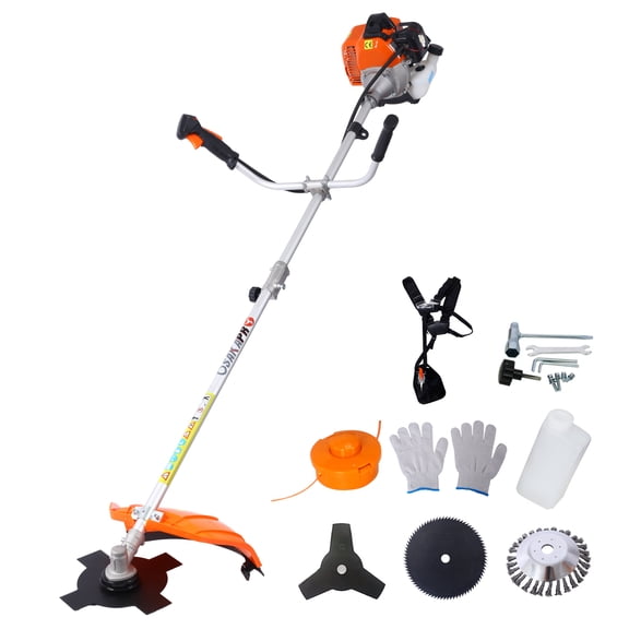 52cc Gas Weed Wacker 6 in 1 Multifunction String Trimmer w/ Attachments