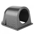52mm/2in Carbon Fiber Style Single Hole Dash Gauge Pod Meter Mount