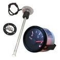 52mm Auto Car Fuel Level Gauges 0190ohm Fuel Level Meters Marine Fuel