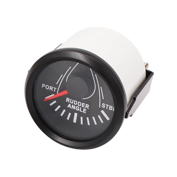 52mm Boat Rudder Angle Indicator 0-190 ohm With Rudder Angle Sensor Rudder Angle Gauge 12V 24V ,Wide Application