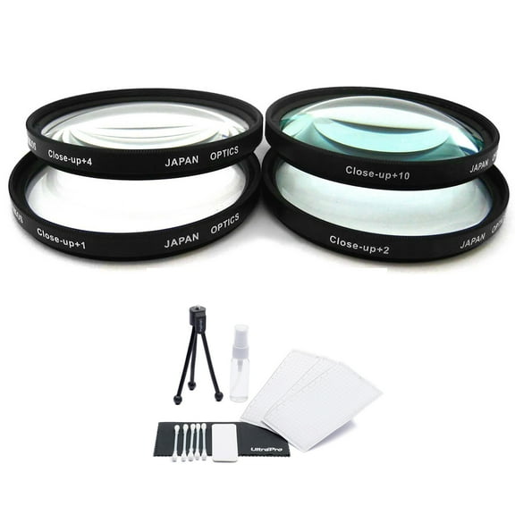 52mm Digital High-Resolution Close-Up Macro Filter Set (+1, +2, +4, and +10 Diopters) with Deluxe Filter Carry Case for Select Sigma Digital Camera. UltraPro Deluxe Accessory Set Included