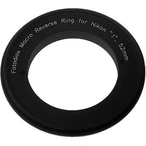 52mm Filter Thread Macro Reverse Mount Adapter Ring for Nikon 1 Series Mirrorless Camera
