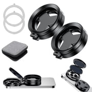 52mm Foldable Magnetic CPL Polarizing Lens for iPhone Smartphone, Phone Camera Filter, Rotatable Design Reduces Glare Enhances Colors for Video Recording