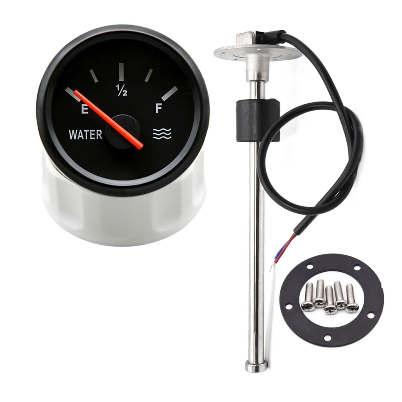 52mm Fuel Level Gauge Car Meter Oil Tank Indicator With Red Color ...