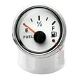 thumbnail image 1 of 52mm Fuel Level Gauge Fuel Level Sensor 0~190 Ohm 240-33ohm With Red Backlight For Car Boat Motorcycle Indicator E-F Range 9-32V ,Easy to Install, 1 of 7