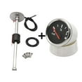 52mm Fuel Level Gauge Fuel Level Sensor 0190ohm With Red Backlight For