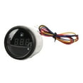 52mm Fuel Level Meter DC 9?32V Black Disc Black Lid Digital Fuel Gauge