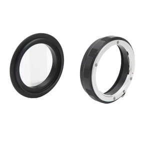 52mm Macro Lens Reverse Ring Adapter Camera Mount Converter for Nikon F AI AF Mount Cameras Dual Unit 2.36 inches / 6.0 cm Premium Aluminum Alloy Reverse Adapter Ring Protection Set Pack
