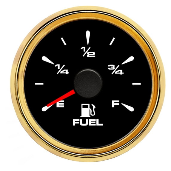 52mm Pointer Fuel Level Gauge With 0-190ohm Oil Tank Indicator Marine Fuel Level Sensor 100 150 200 250 300mm For Marine Boat ,Easy Setup