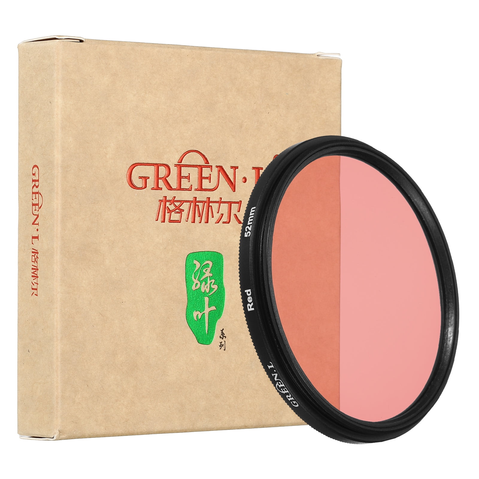 52mm Red Filter, Color Filter Camera Lens Filter Color Conversion