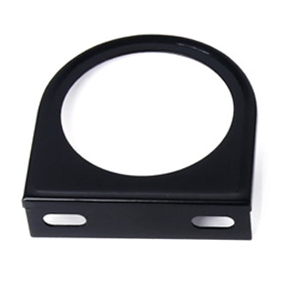 52mm Single Hole Gauge Holder Bracket for Car, Black Iron Meter Mount Column for 2 Inch Automotive Gauges, Secure Dashboard Instrument Frame