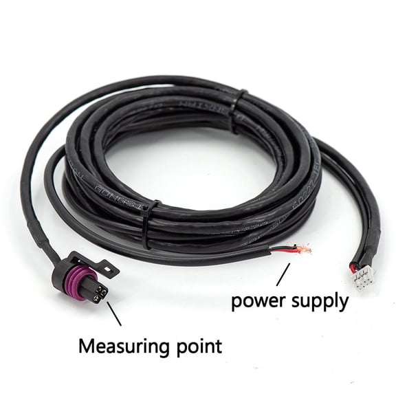 52mm Ultra-thin Digital Display w/ Red LED 0~15PSI Fuel Pressure Meter w/ Sensor