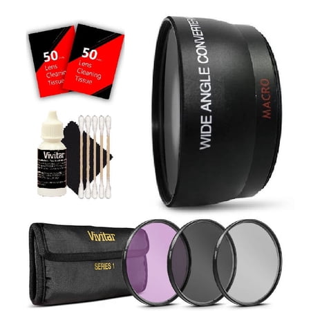 52mm Wide Angle Lens Kit for Nikon D3200 D3300 and All Nikon DSLR Camera