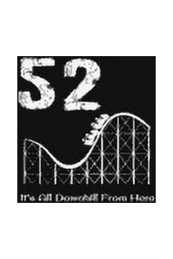 52nd Birthday It's All Downhill From Here: with MORE space for writing and drawing, and positive sayings! birthday designs, you can explore the marketplace for gift, christmas, and vintage / 52nd Year