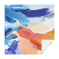 thumbnail image 1 of 52x52in(132x132cm) Square Tablecloth, Waterproof Polyester Table Cover, Wrinkle Resistant & Washable Fabric for Dining, Kitchen, Picnic, Abstract Geometry Print, 1 of 6