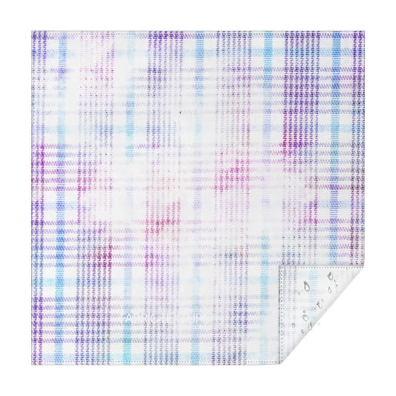 52x52in(132x132cm) Square Tablecloth, Waterproof Polyester Table Cover, Wrinkle Resistant & Washable Fabric for Dining, Kitchen, Picnic, Denim Jean Print
