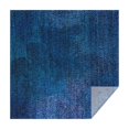 thumbnail image 1 of 52x52in(132x132cm) Square Tablecloth, Waterproof Polyester Table Cover, Wrinkle Resistant & Washable Fabric for Dining, Kitchen, Picnic, Denim Jean Print, 1 of 6