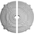 thumbnail image 1 of 53 1/2"OD x 5"ID x 3 1/2"P Attica Acanthus Leaf Ceiling Medallion, Two Piece (Fits Canopies up to 5"), 1 of 2