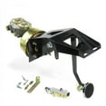 thumbnail image 1 of 53-56 Ford Truck Firewall 9 in. Single Brake Pedal Kit Drum & Drum 3 in. Chrome Pad, 1 of 1