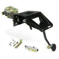 thumbnail image 1 of 53-56 Ford Truck Firewall Manual Brake Pedal Kit Disc & Drum 3 in. Chrome Pad, 1 of 1