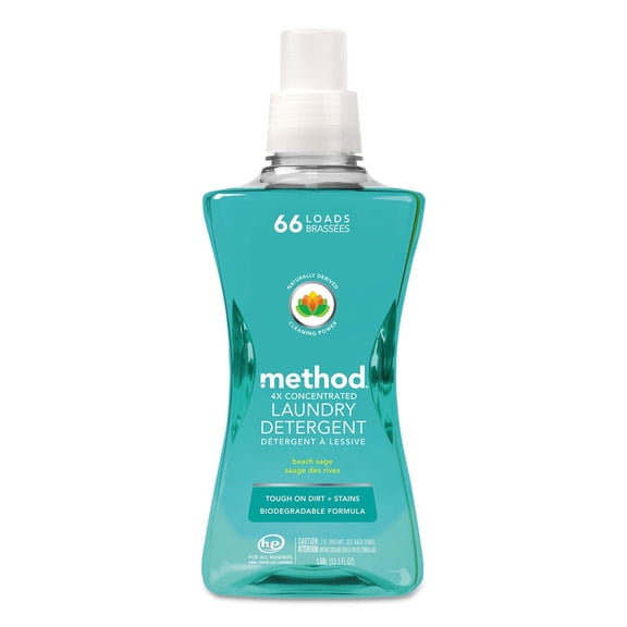 method 53.5OZ Sage Detergent Residential Use, Standard Application