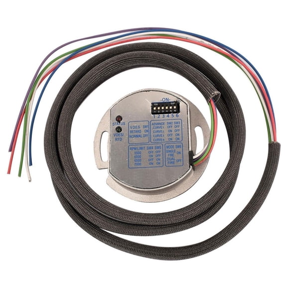 53-644 NEW Programmable Single Fire Electronic Ignition Module For Harley Dyna