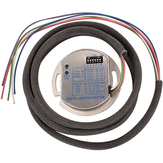 53-644 Programmable Single Fire Electronic Ignition Module for Harley ...