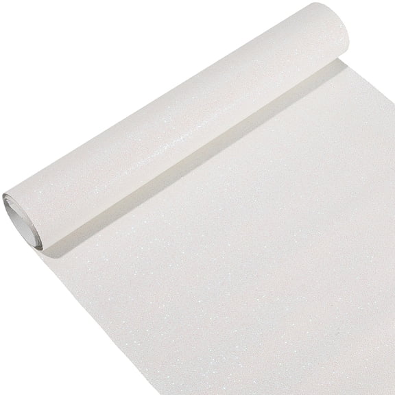 53.9411.81 Inch Sparkly Superfine Shiny PU Leather Rolls Solid Fabric Sparkle Sheets Glitter PU Leather Rolls