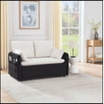 thumbnail image 1 of 53" Convertible Sleeper Sofa Bed with 2 Removable Armrests and USB Power Port, 1 of 20