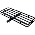 thumbnail image 1 of 53" Hitch Mount Cargo Carrier for SUV & Truck, 500LB Capacity Black Steel Rear Cargo Rack Fits 2" Receiver - Includes Hitch Pin, 1 of 11