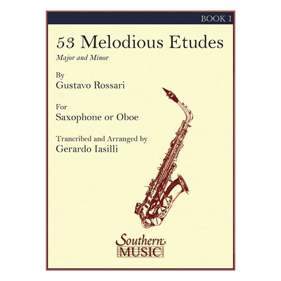 53 Melodious Etudes, Book 1: Saxophone, (Paperback)