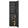 thumbnail image 1 of 53" Passwod Touch Panel In-Wall Safe,Hidden Wall Gun Safe for Rifles with Adjustable Shelves, 1 of 6