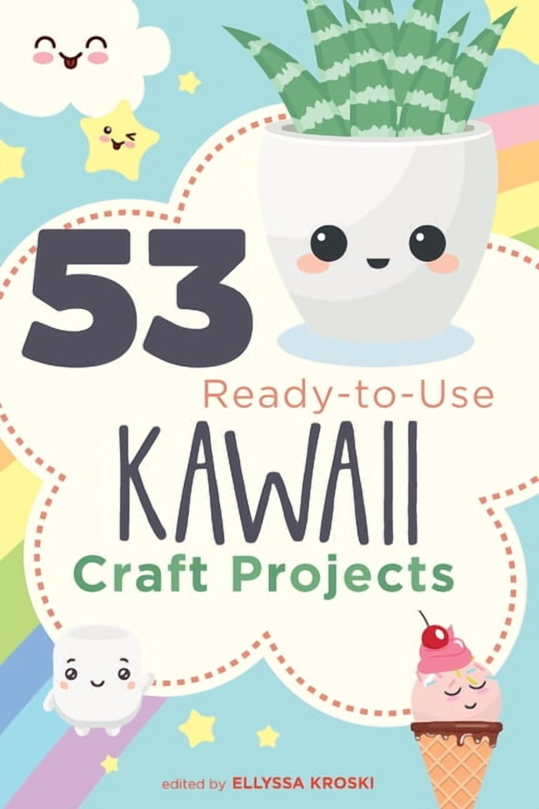 53 Ready-to-Use Kawaii Craft Projects (Paperback)