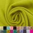 thumbnail image 1 of 53" Width Polyester Rayon Spandex 4X2 Rib Knit Fabric by the Yard, 1 of 4
