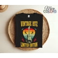 thumbnail image 1 of 53 Year Old Gifts Vintage 1972 Limited Edition 53rd Birthday Guitars Guitarist Guitar Player Gift T-Shirt, Musician Birthday Present Dad,, 1 of 2